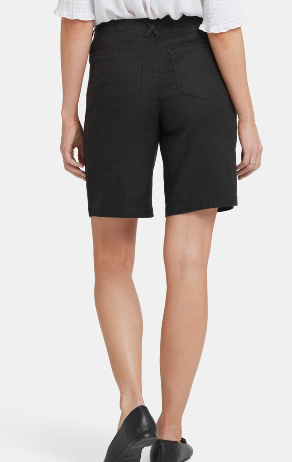 Five-Pocket Bermuda Shorts - Black