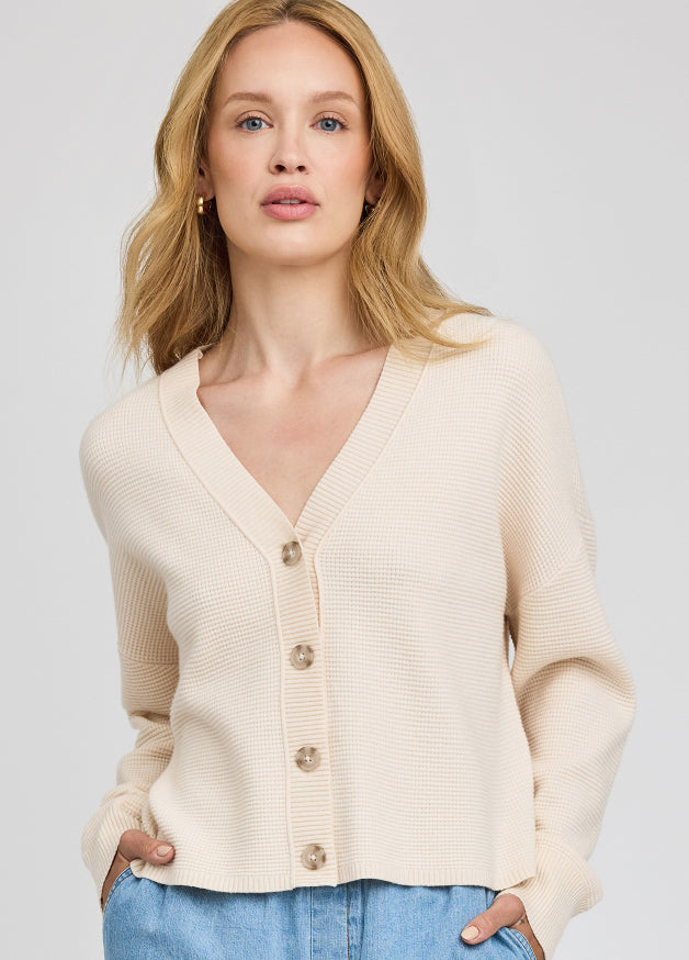 Joyce Cardigan Sweater - Cream