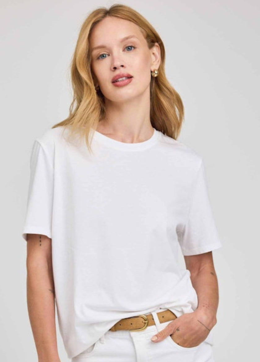 Victoria Short Sleeve Tee - White