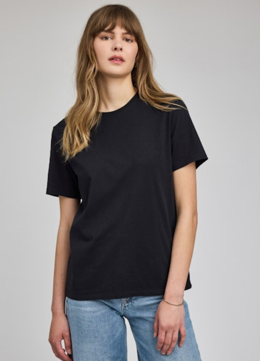 Victoria Short Sleeve Tee - Black