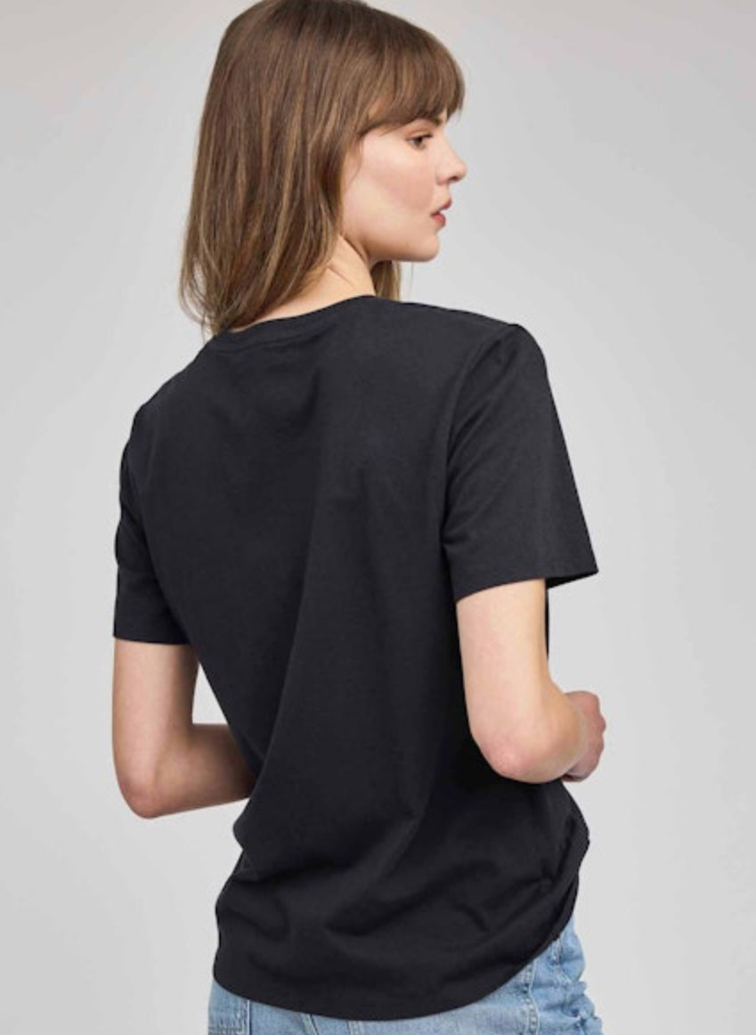 Victoria Short Sleeve Tee - Black