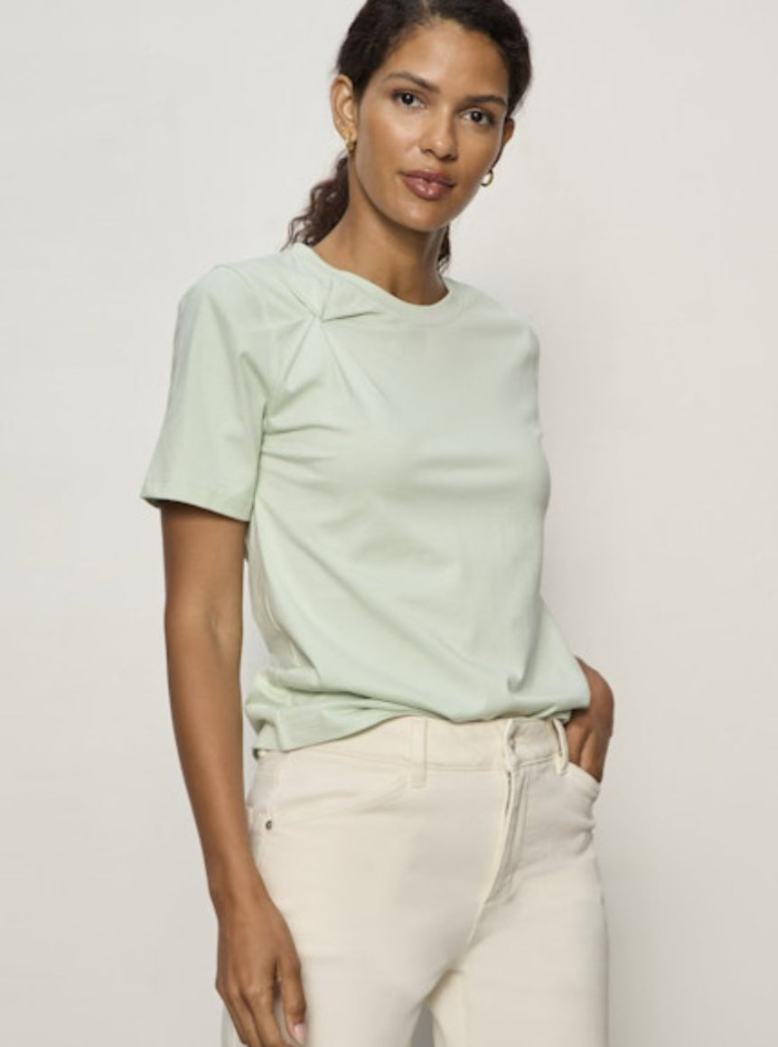 Soft Twist Tee - Detox Green