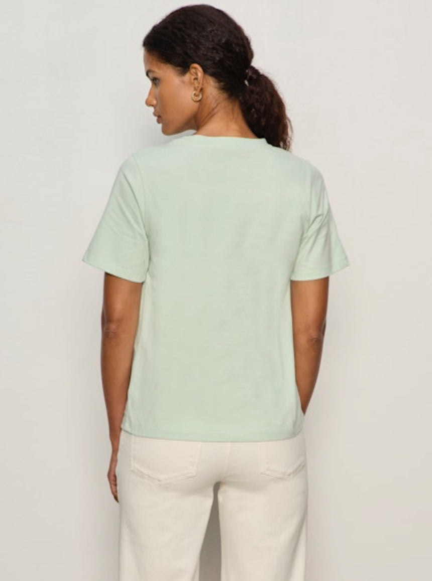 Soft Twist Tee - Detox Green