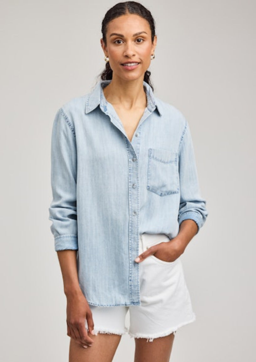 Ozzy Big Shirt - Light Blue