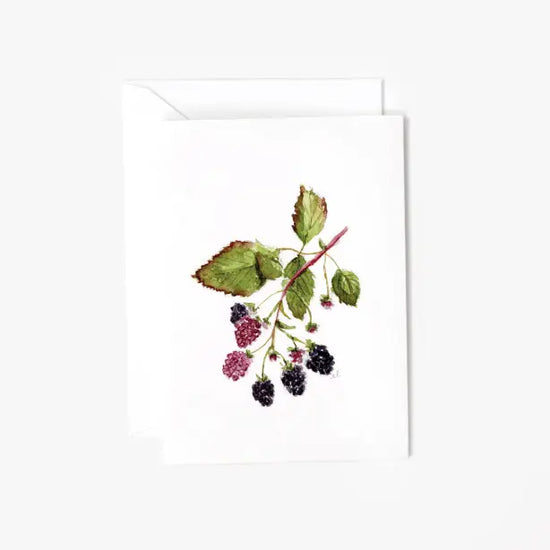 Blackberry Mini Notecard