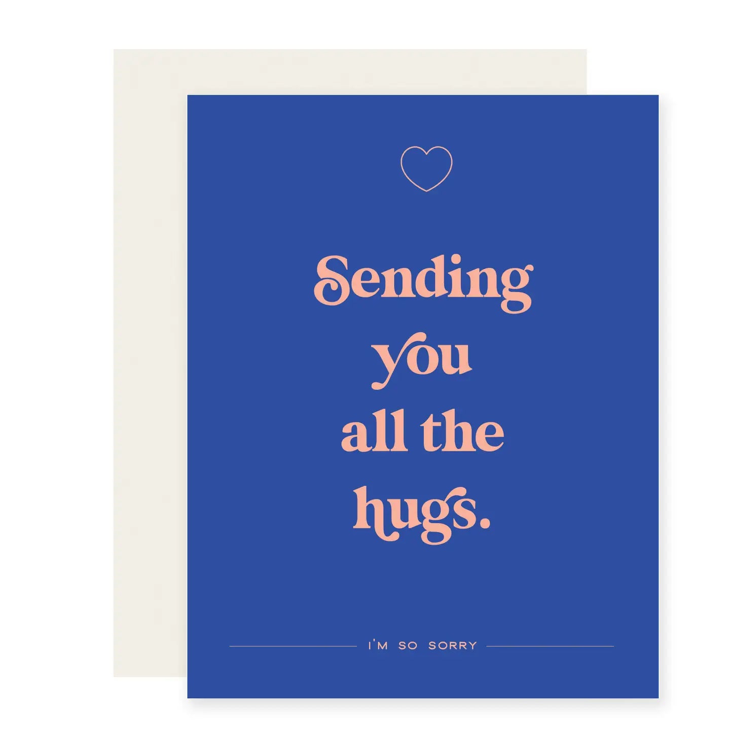 All the Hugs Sympathy Greeting Card