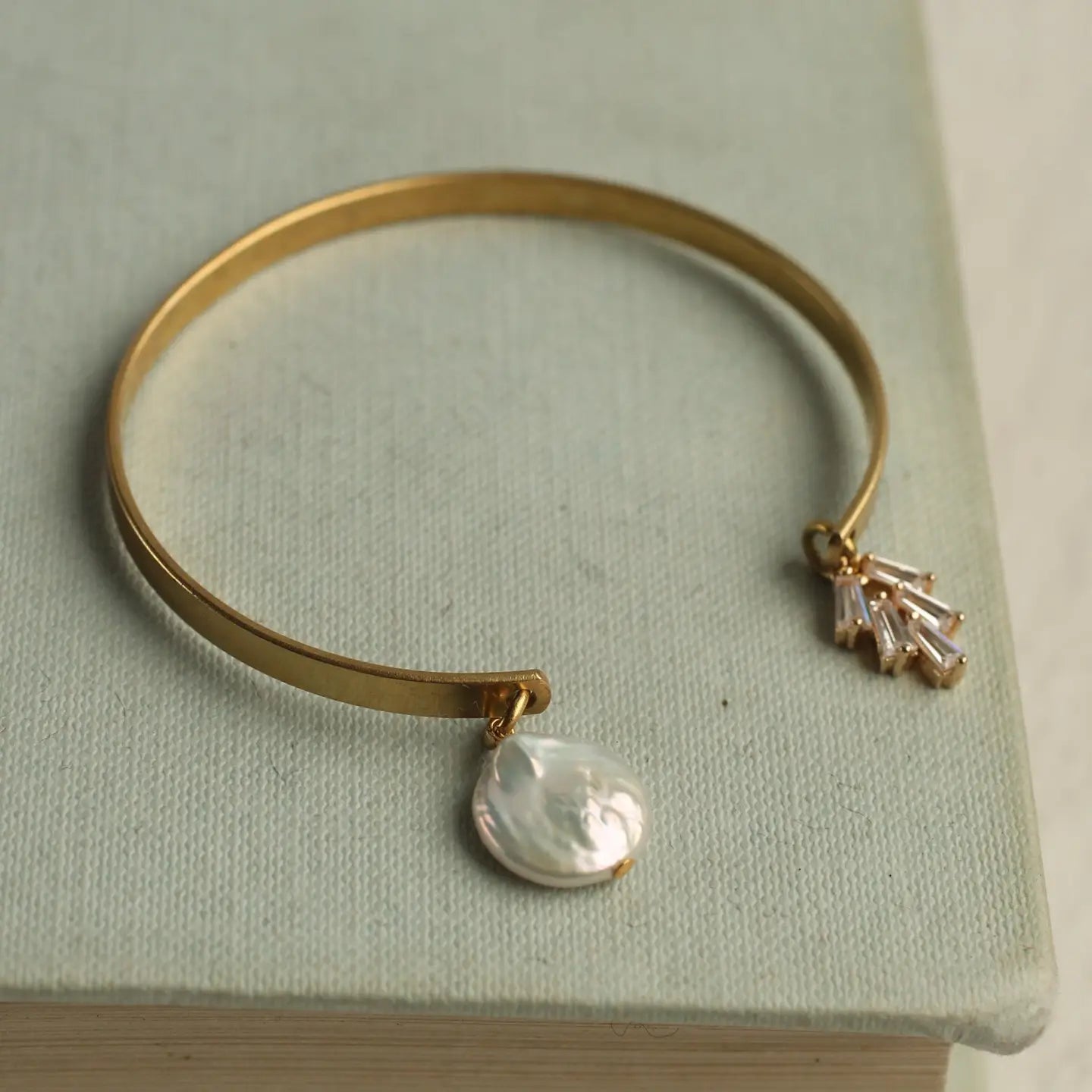 Pearl Art Deco Bracelet