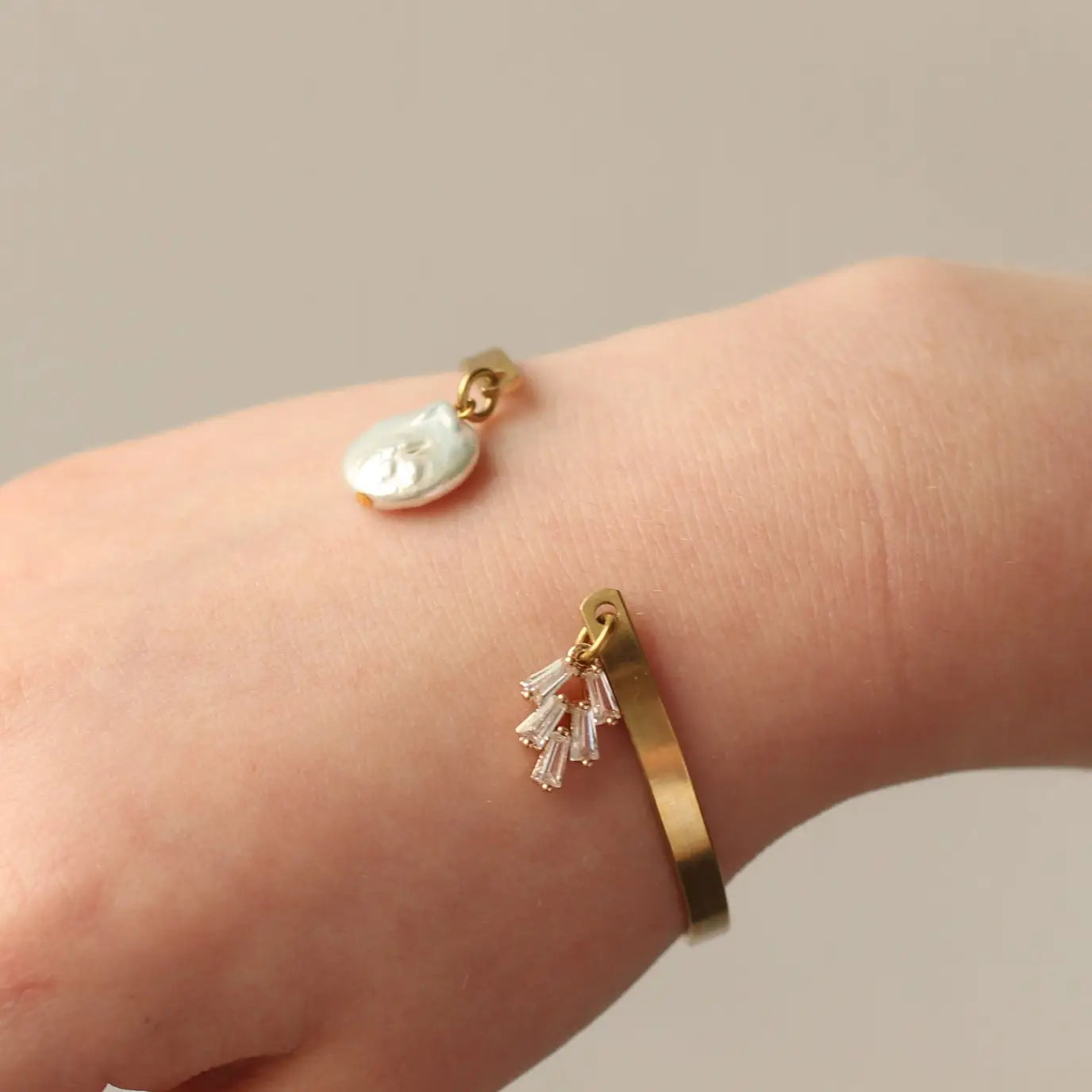 Pearl Art Deco Bracelet