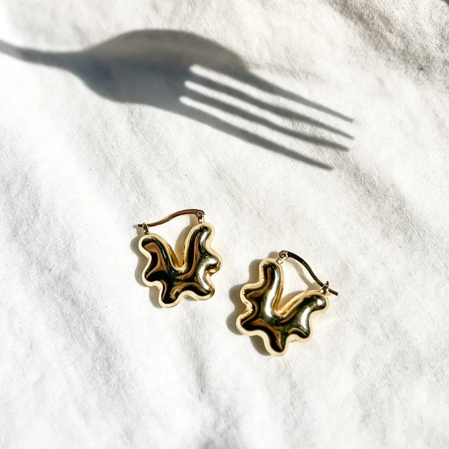 Ravioli Hoop Earrings