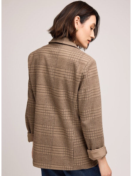 Sapphira Glencheck Blazer