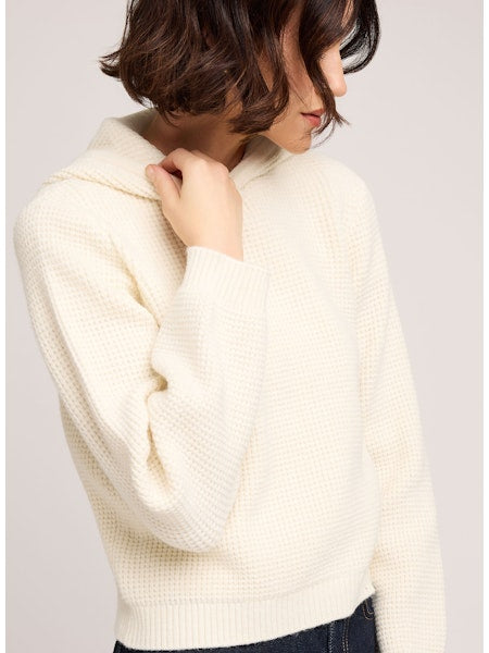 Jessica Hoodie Sweater - Cream