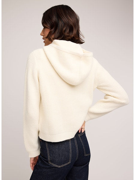 Jessica Hoodie Sweater - Cream