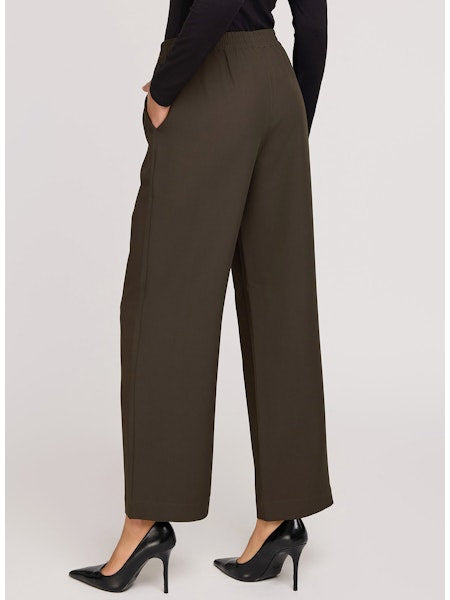 Callie Barrel Pants - Olive