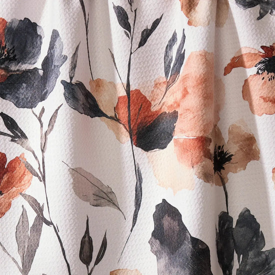 Moody Poppy Tea Towel