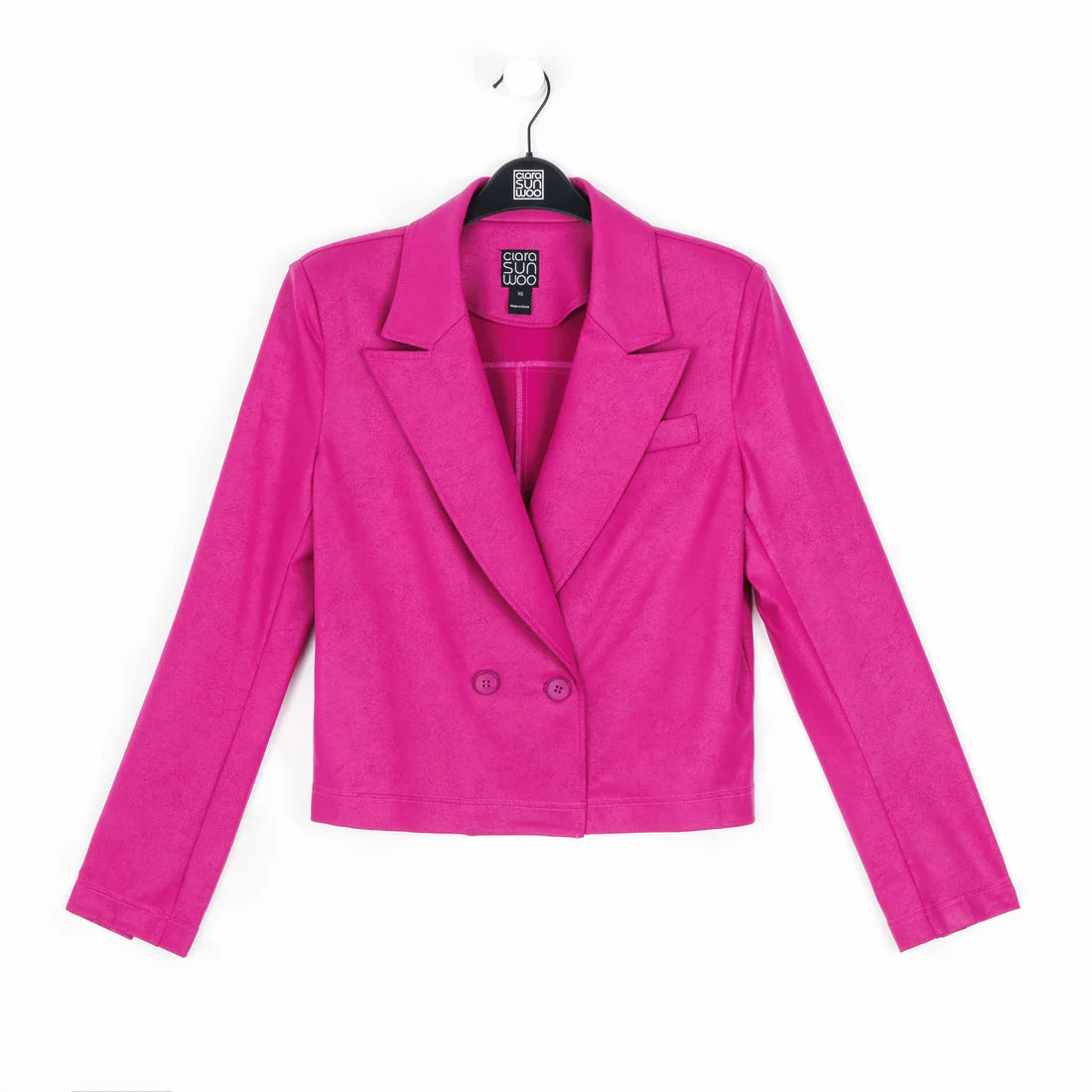 Tuxedo Jacket - Magenta