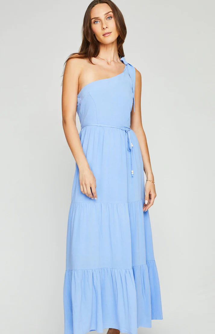 Janessa Maxi Dress - Hydrangea Blue
