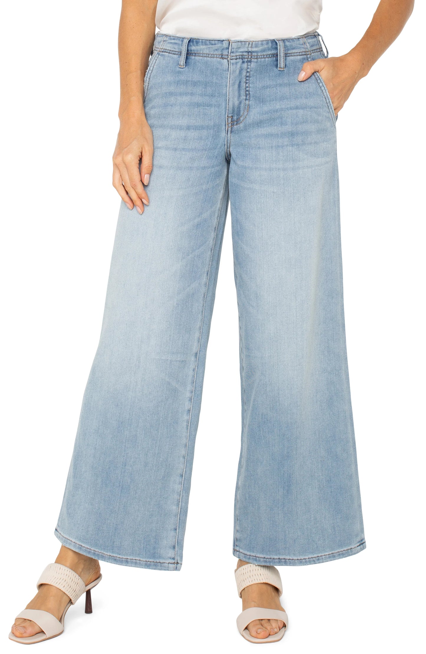 Weekender Relaxed Pants with Slant Pockets - Las Virgenes