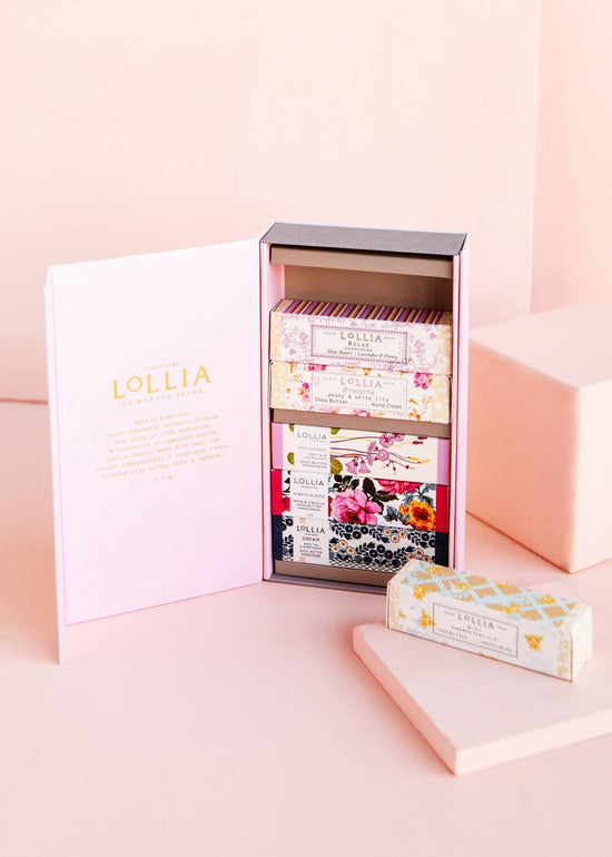 Load image into Gallery viewer, Lollia Petite Treat Hand Creme Gift Set
