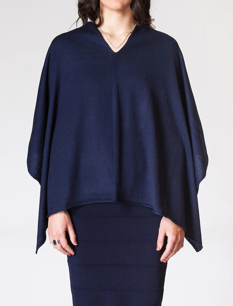 Eden Poncho - Navy