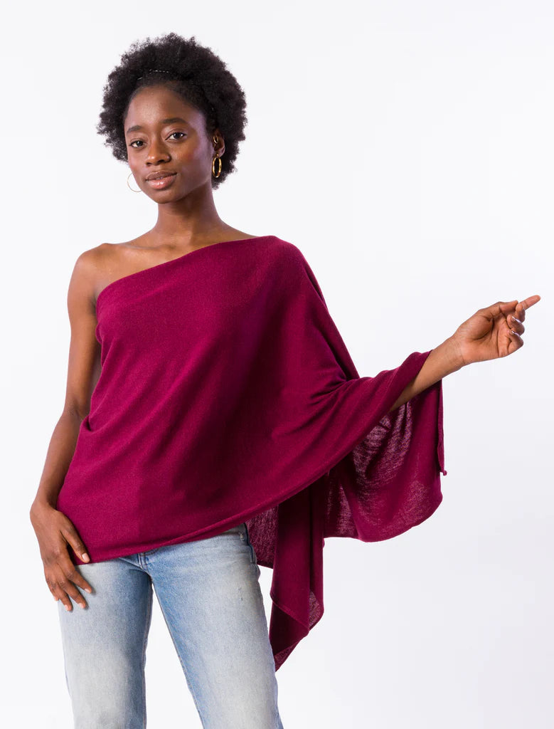 Eden Poncho - Red Wine