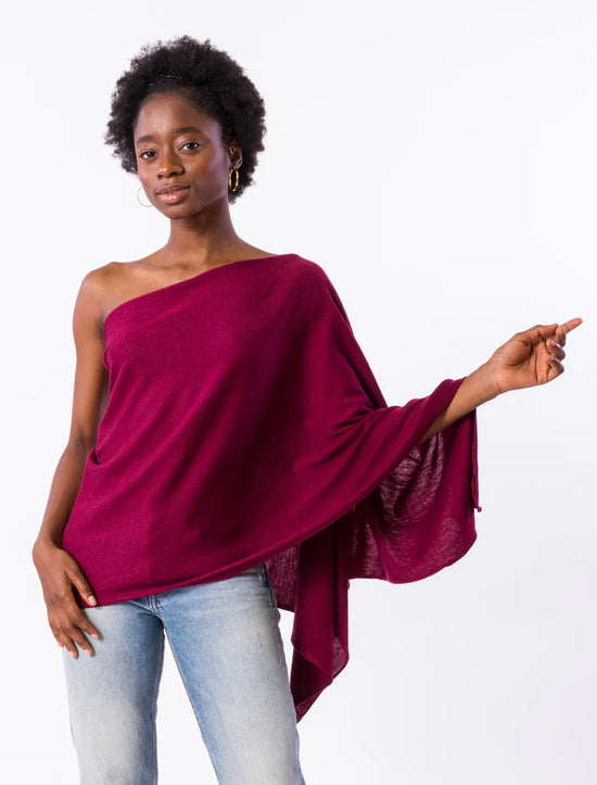 Eden Poncho - Red Wine