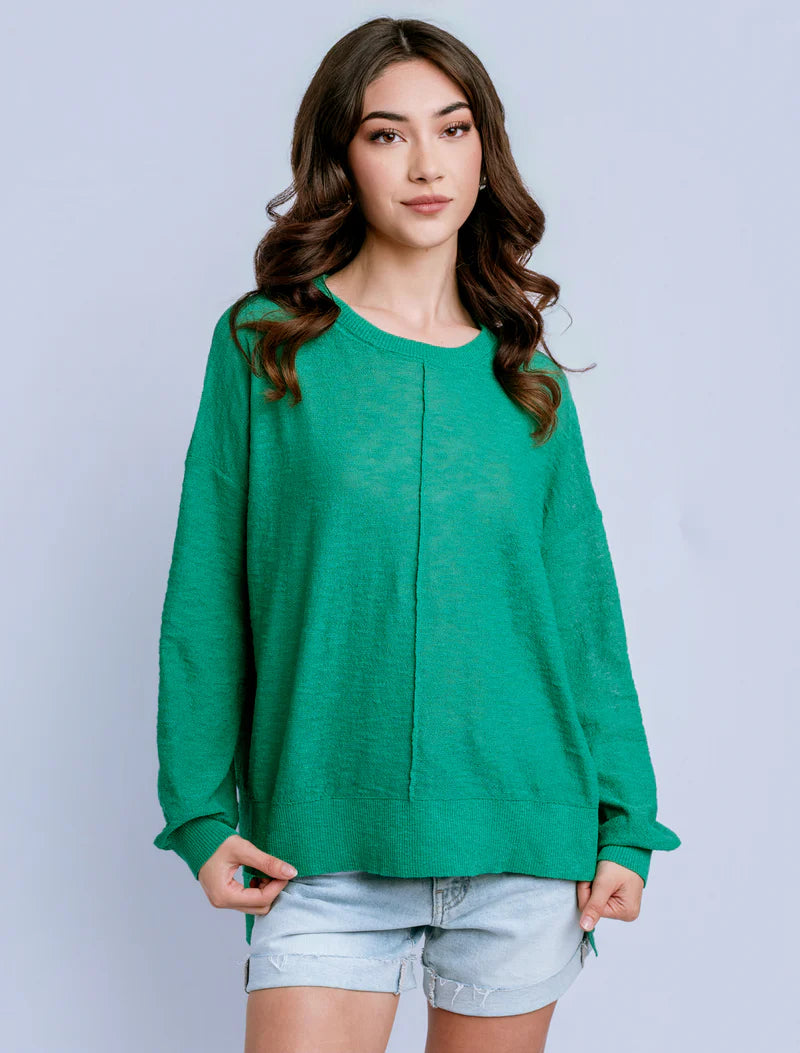 Nebula Wagner Crew Neck Sweater - Verde