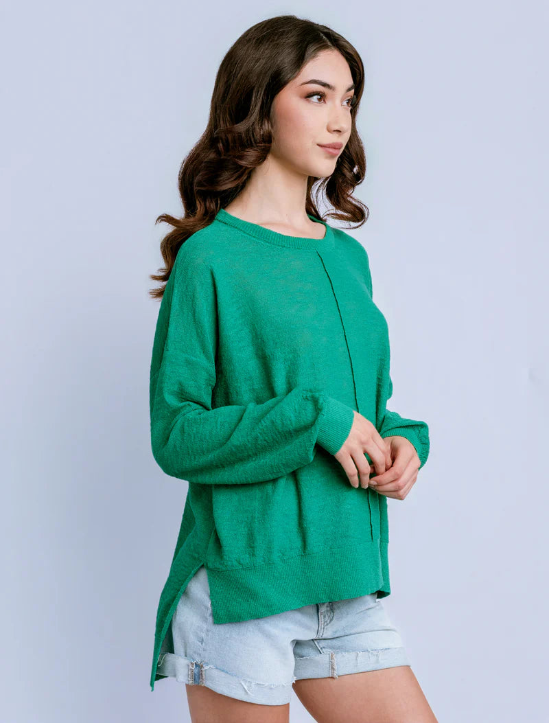 Nebula Wagner Crew Neck Sweater - Verde