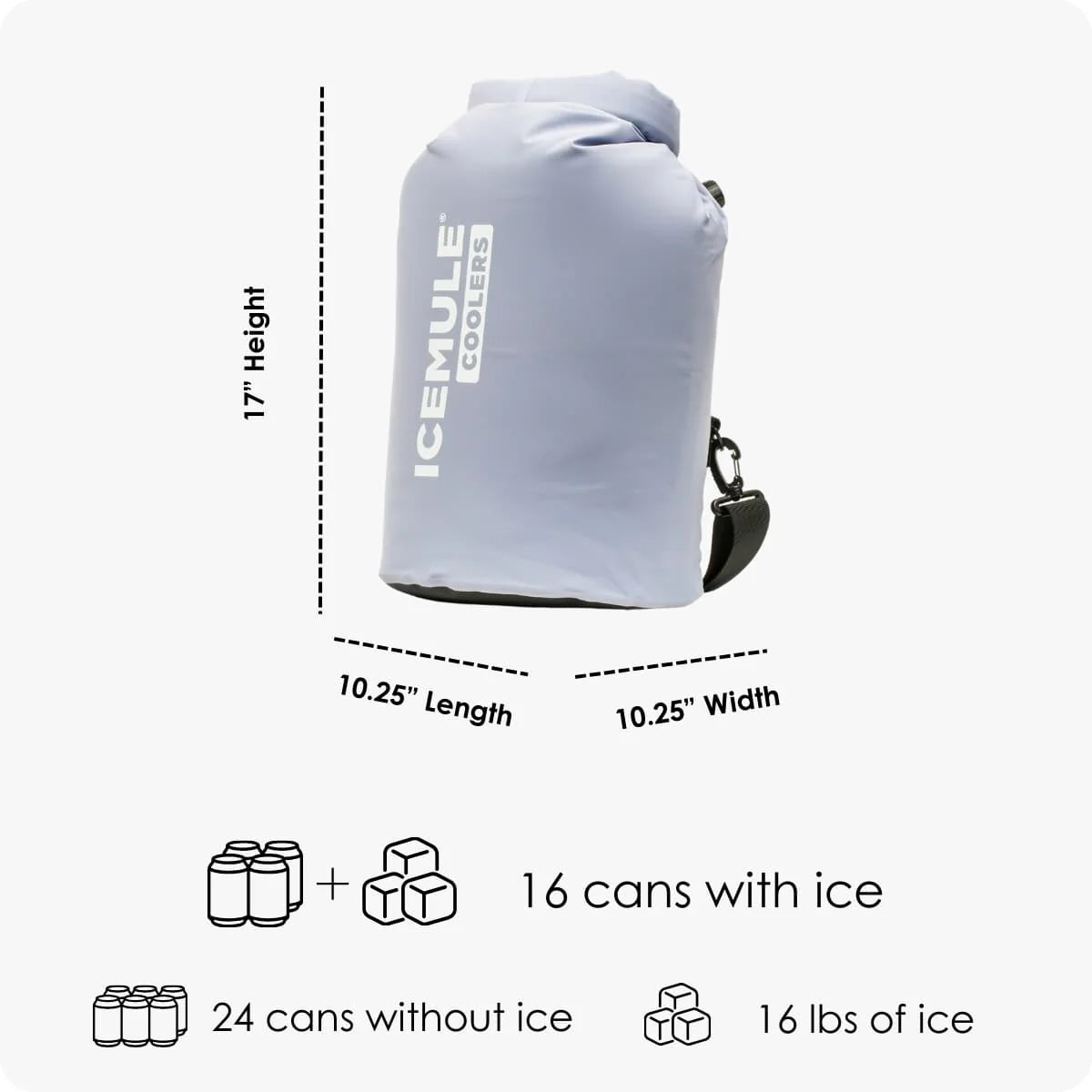 IceMule Classic Medium Soft Cooler - Crimson