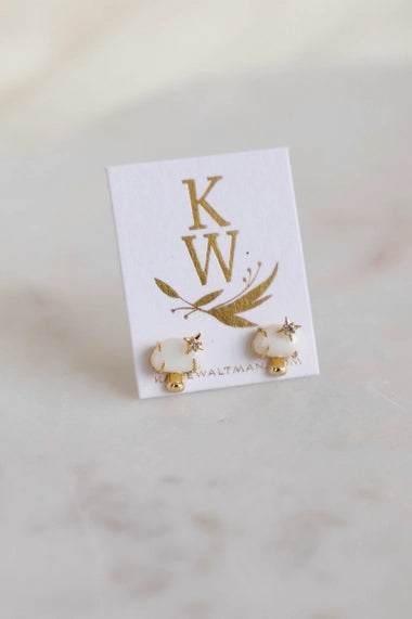 Mushroom Stud Earrings