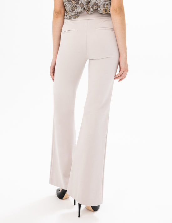 Load image into Gallery viewer, Pull-On Flare Leg Pants - Bone
