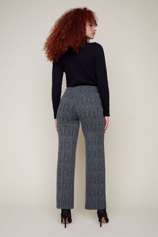 Tweed Pants - Black Combo