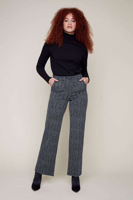 Tweed Pants - Black Combo