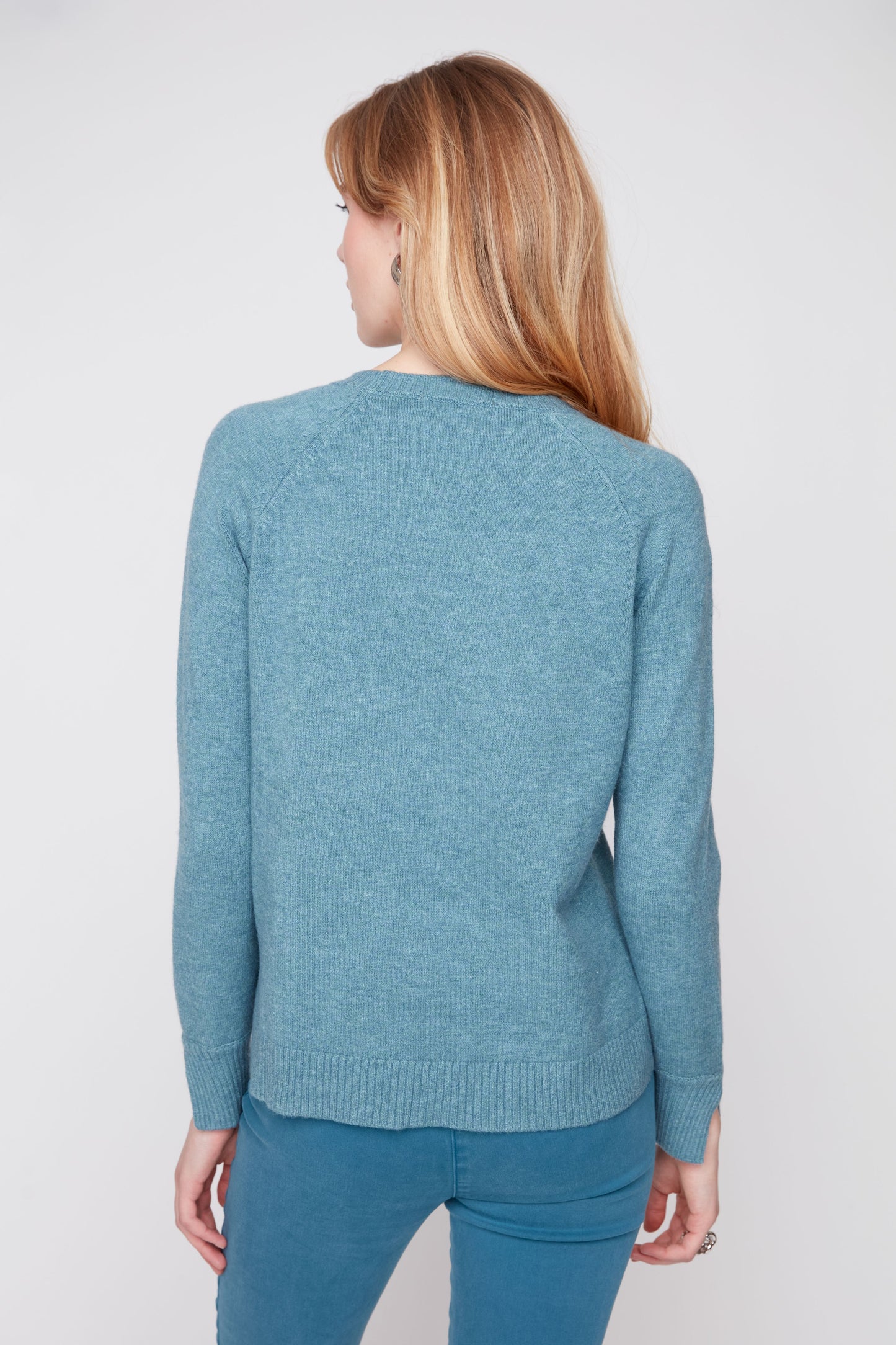 Front Seam Sweater - Teatree