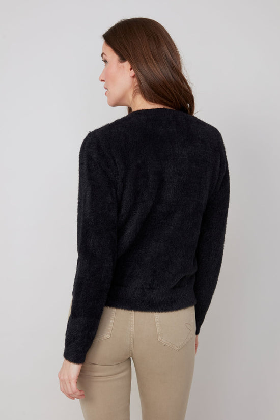 Crew Neck Sweater - Black