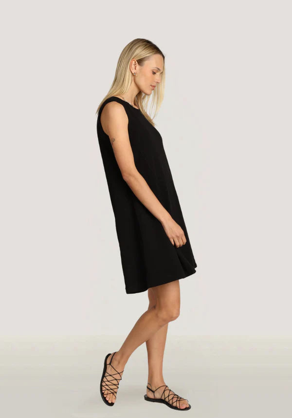 Rae Tank Dress - Black