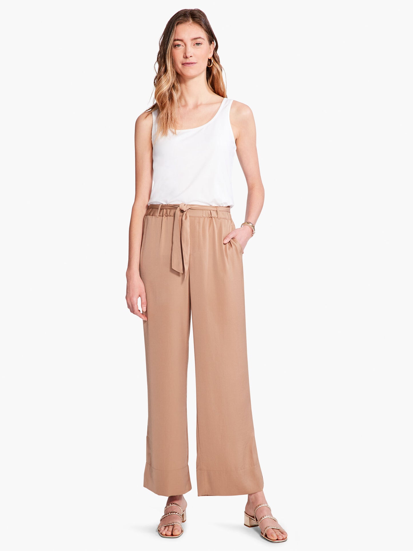 Load image into Gallery viewer, Soft Drape Wide Leg Pants
