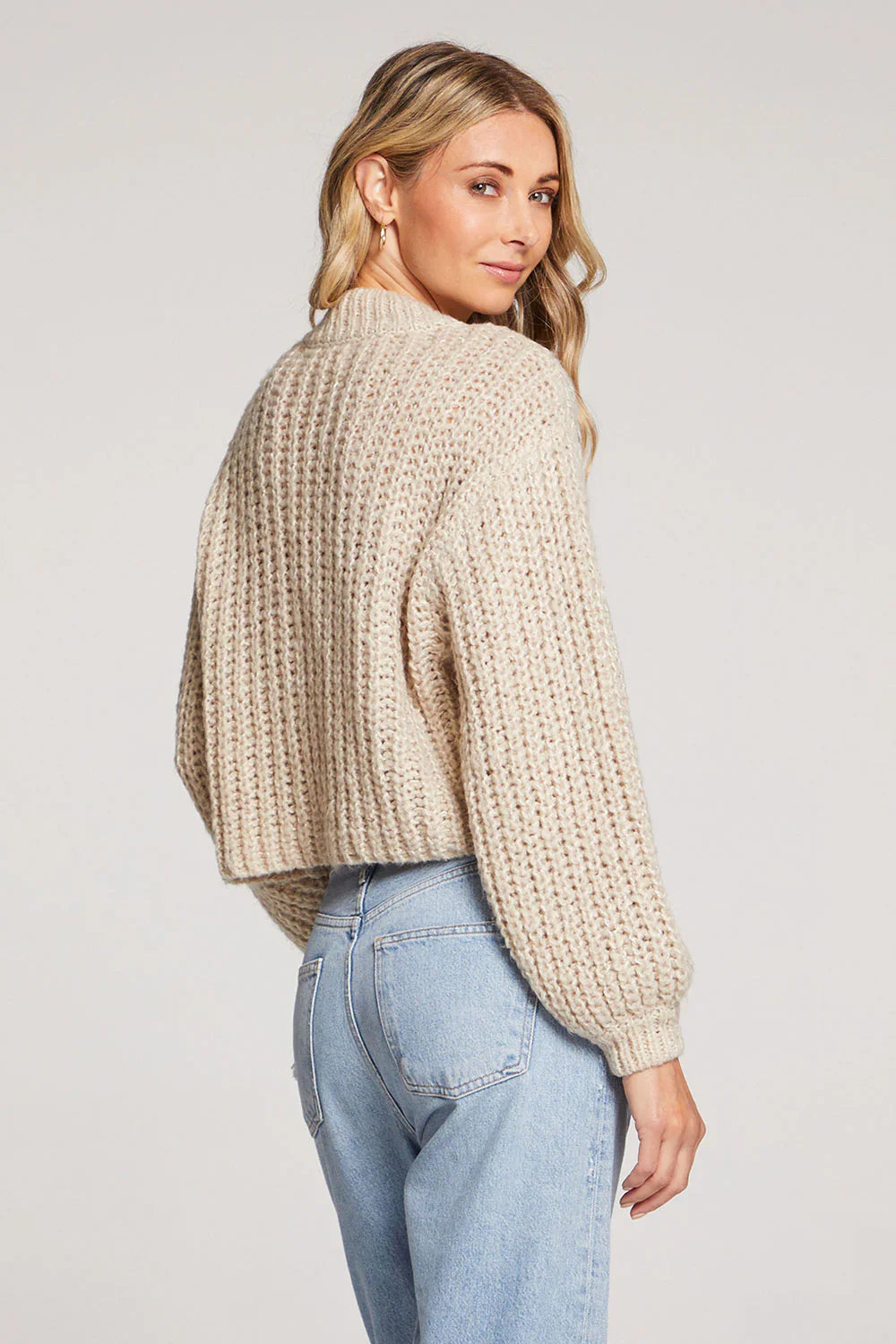 Quinn Pullover Sweater - Bone