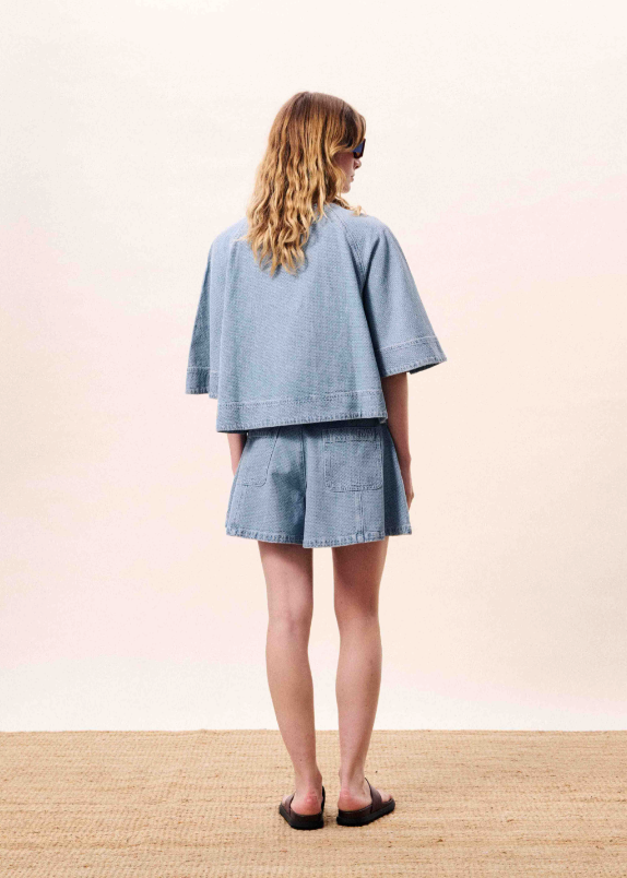 Citrine Blouse - Light Blue