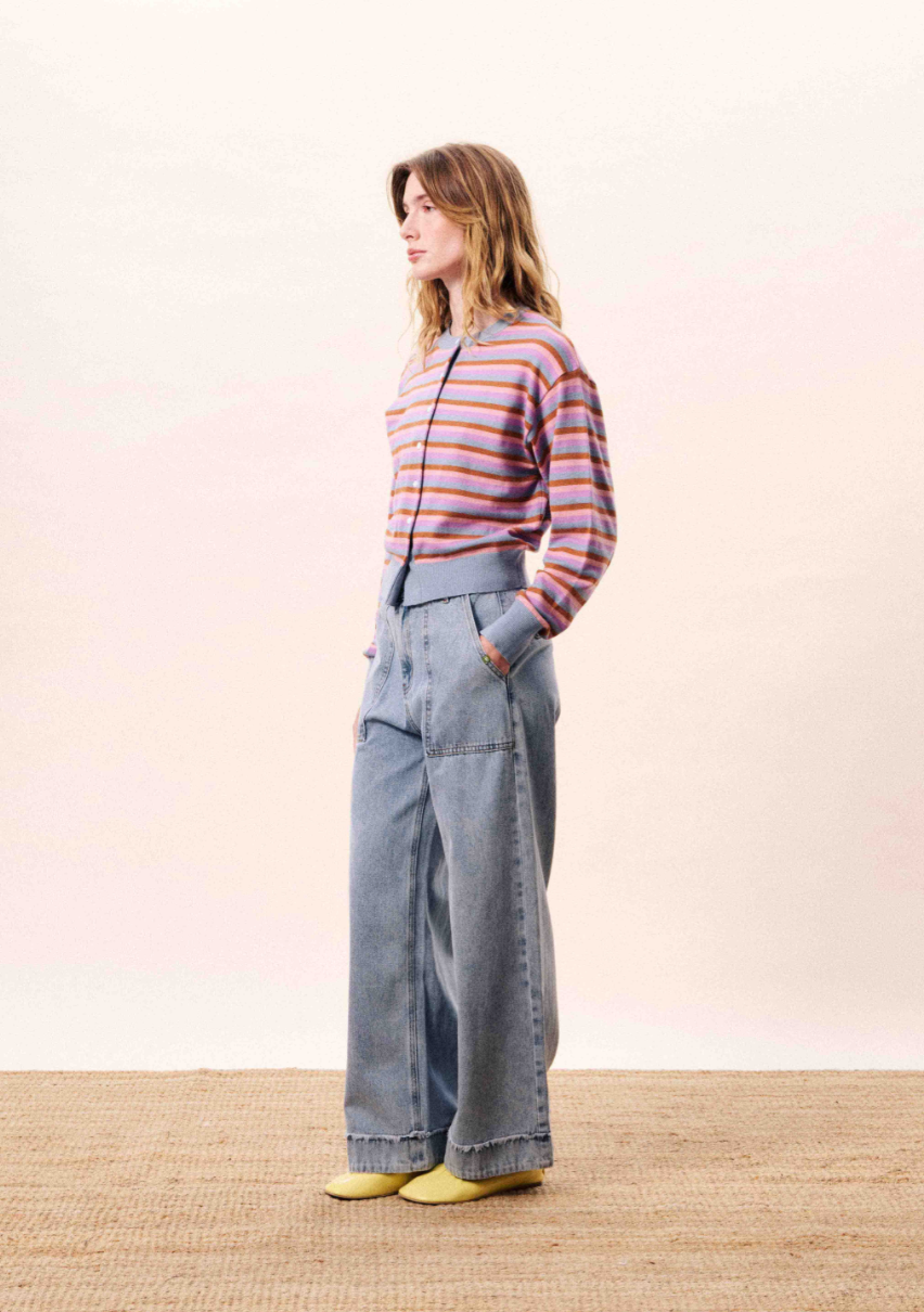 Adria Cardigan - Light Blue
