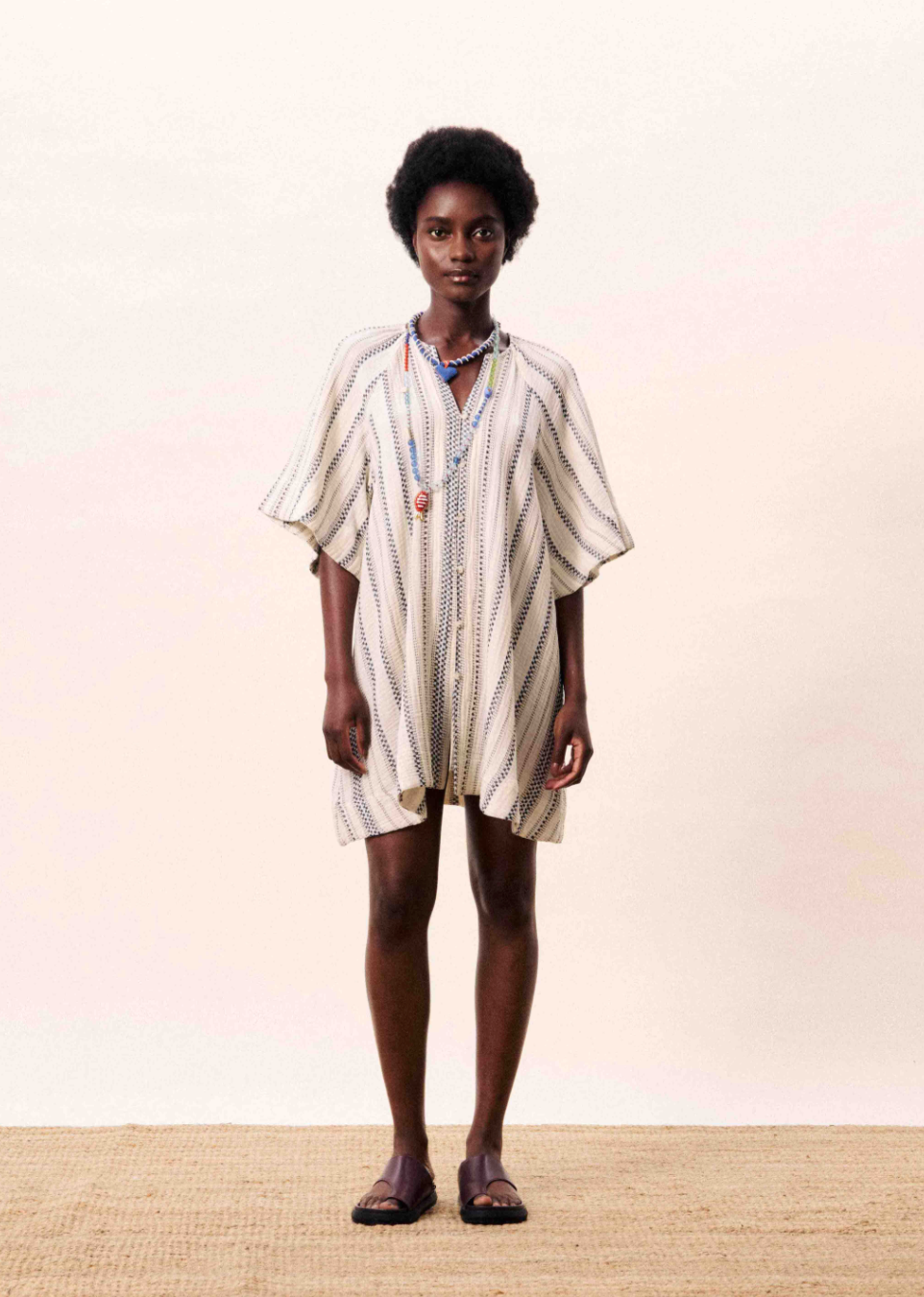 Noronha Mini Dress - Creme
