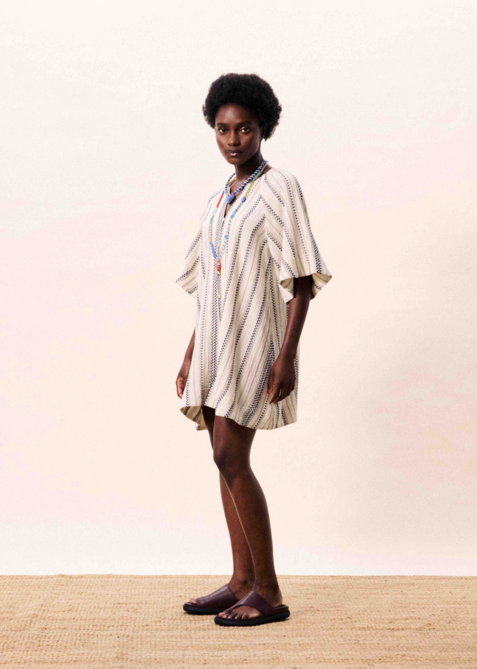 Noronha Mini Dress - Creme