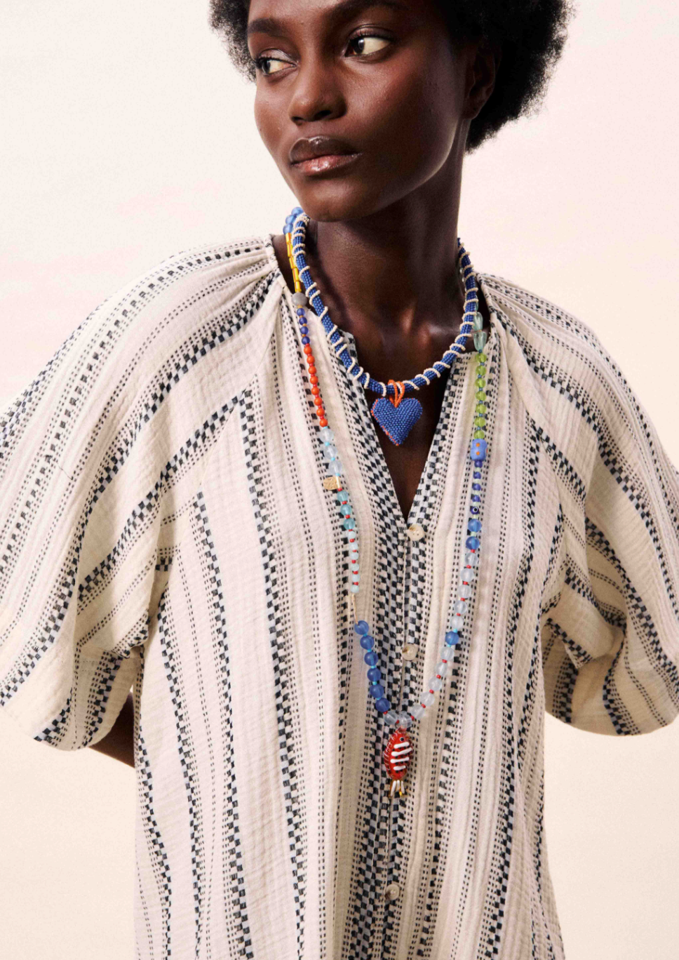 Noronha Mini Dress - Creme