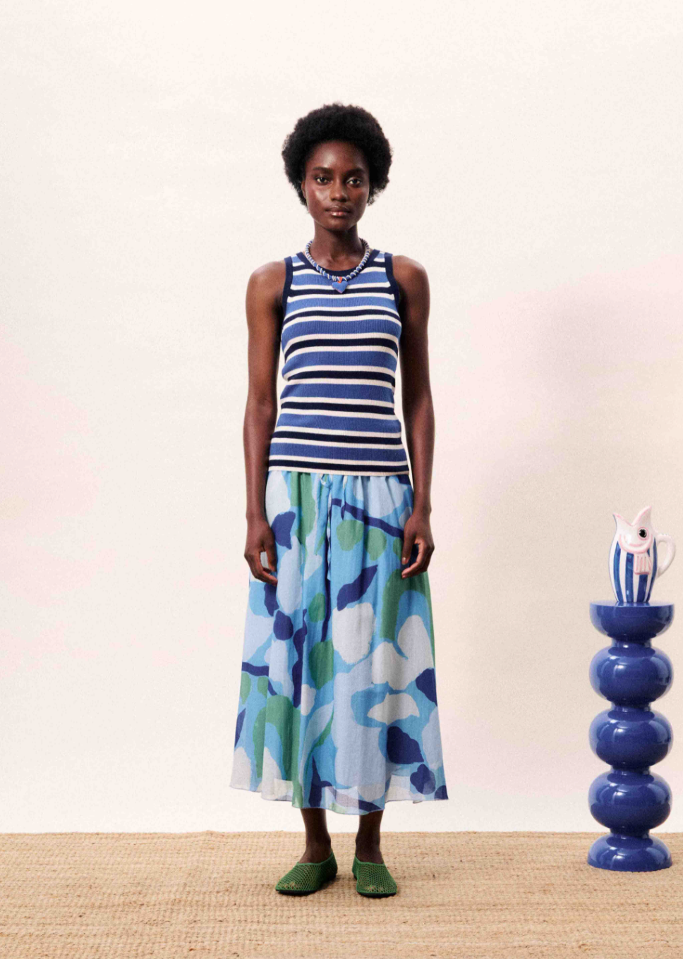 Sargasso Skirt - Nenufar Bleu