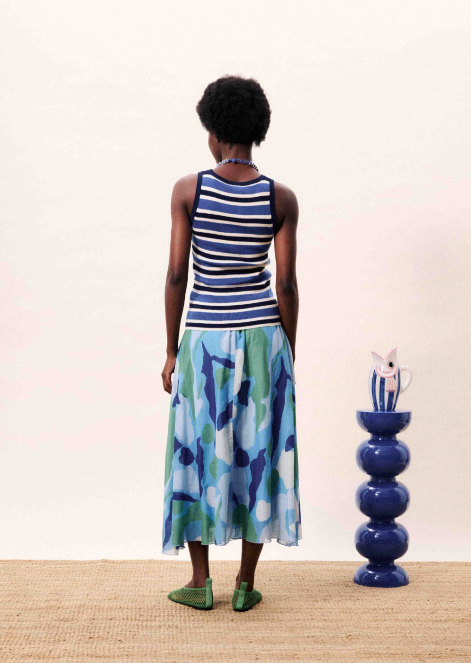 Sargasso Skirt - Nenufar Bleu