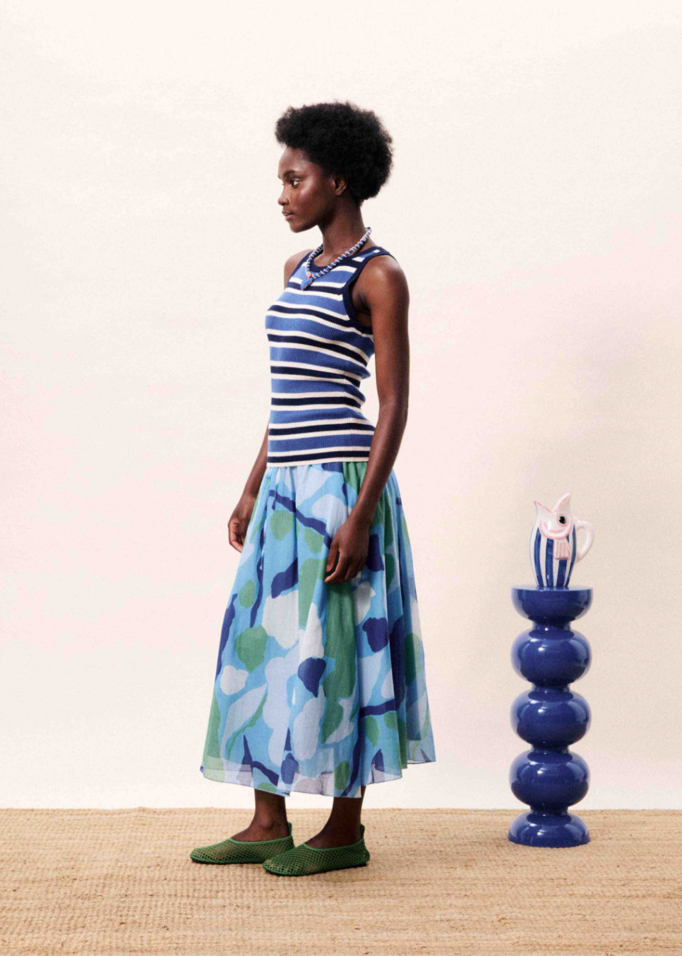 Sargasso Skirt - Nenufar Bleu