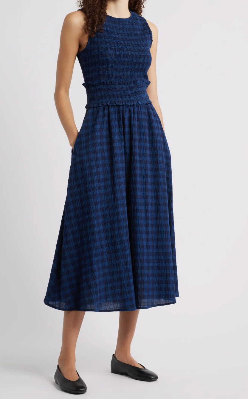 Saquarema Dress - Bleu Marine