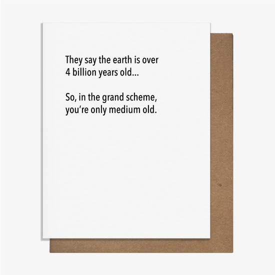 "Grand Sceme" Birthday Card