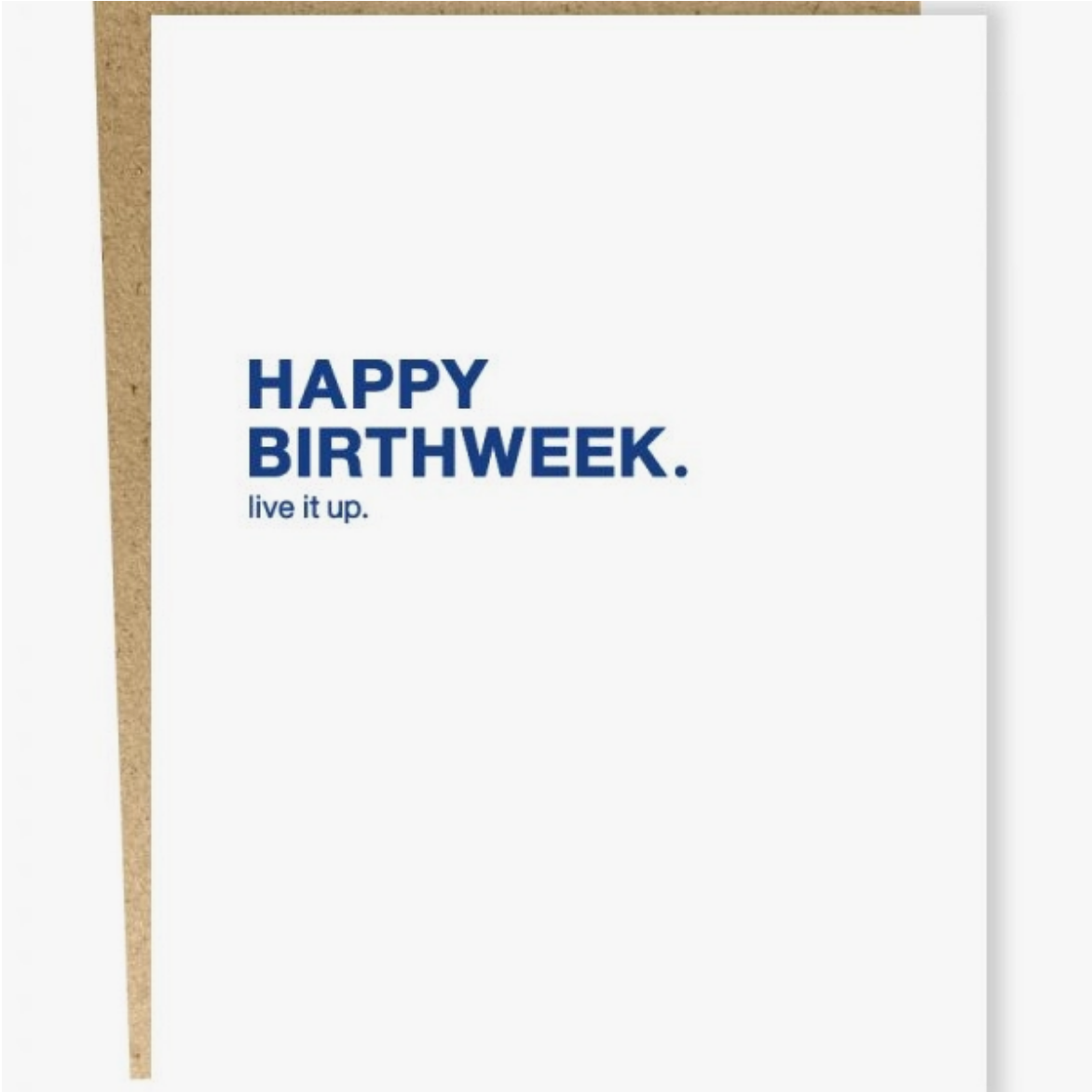 Happy Birthweek Card