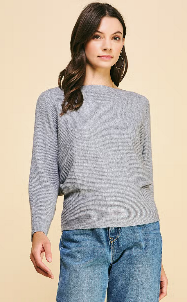 Boat neck sweater, Collection 2023