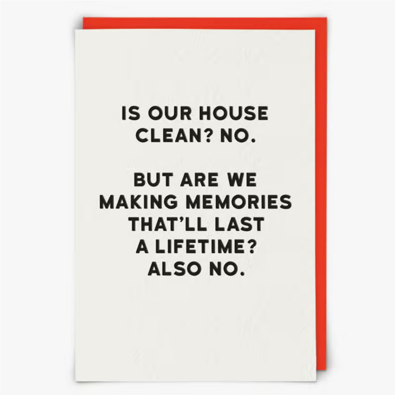 Clean House Greeting Card